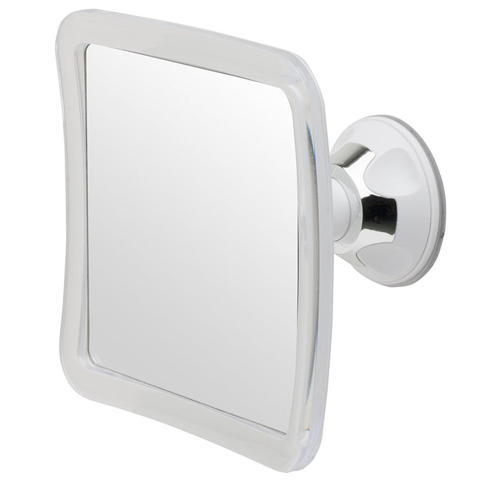 3X Magnifying Shower Mirror For Fogless Shaving with Suction Cup, Shatterproof Surface and 360° Swivel, 6.3 x 6.3