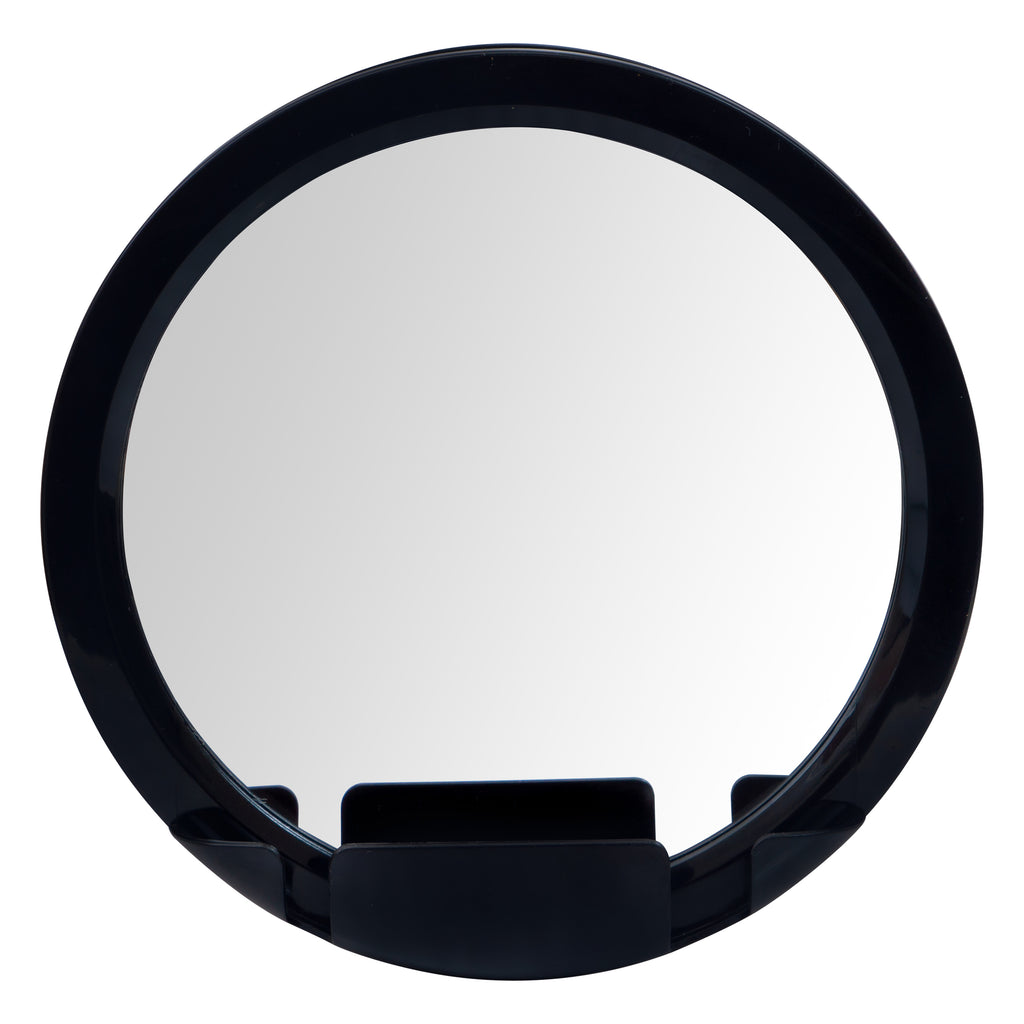 MIRRORVANA Fogless Shower Mirror for Shaving with Razor Holder, Upgraded Suction, Anti Fog Shatterproof Surface and 360° Swivel, 8-Inch