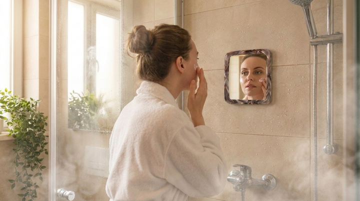 How to prevent your fogless shower mirror from fogging?