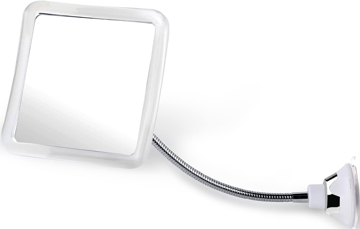 Fogless Shower Mirror with 360° Flexible Gooseneck (Transparent) - MVM7A7X - 36 Units Per Carton