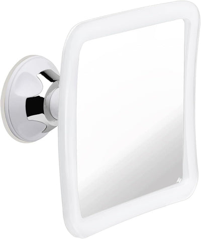 Fogless Shower Mirror for Shaving, 6.3" x 6.3" (Clear)