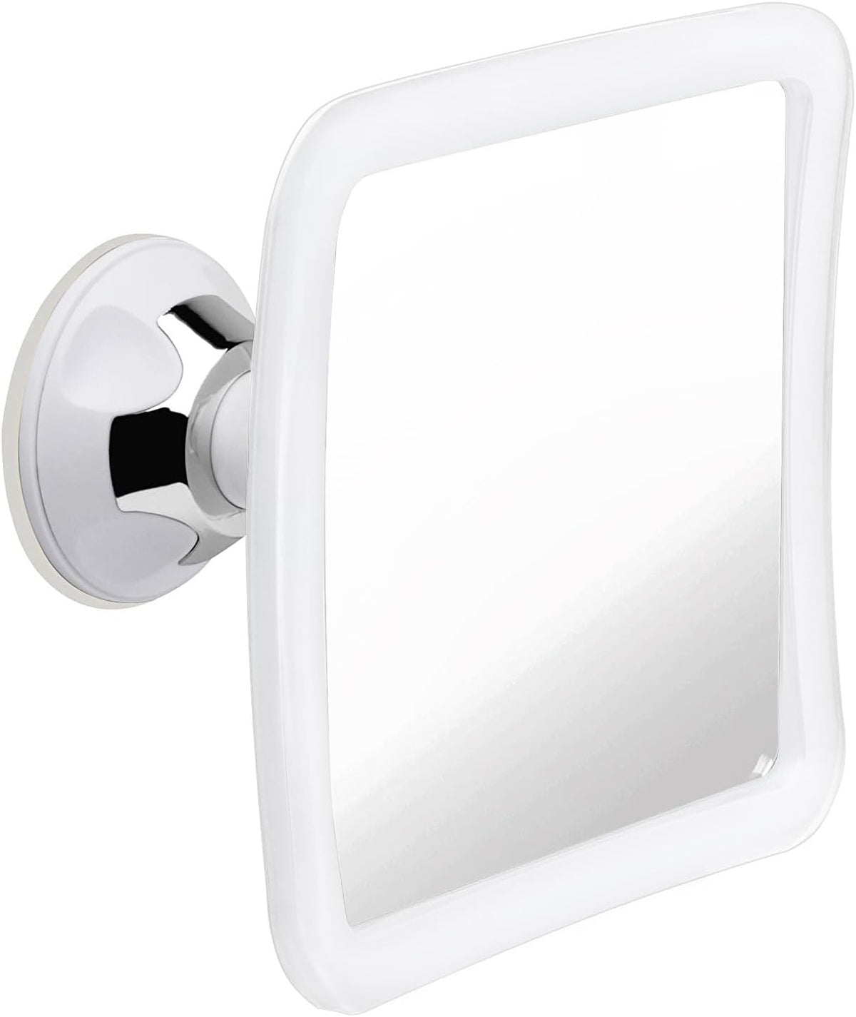 Fogless Shower Mirror for Shaving, 6.3" x 6.3" (Clear) - MVSF63A1X - 36 Units Per Carton