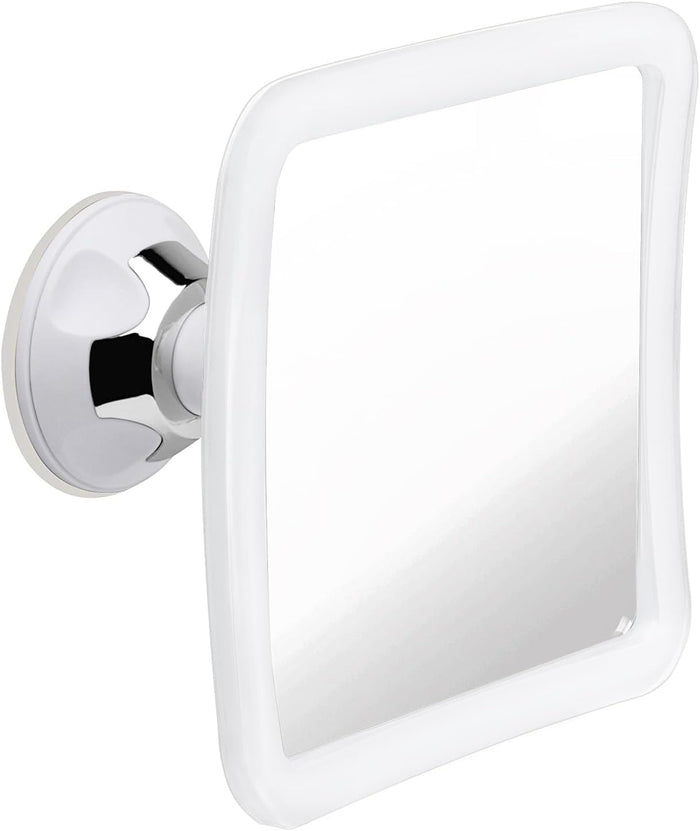 Fogless Shower Mirror for Shaving, 6.3" x 6.3" (Clear) - MVSF63A1X - 36 Units Per Carton