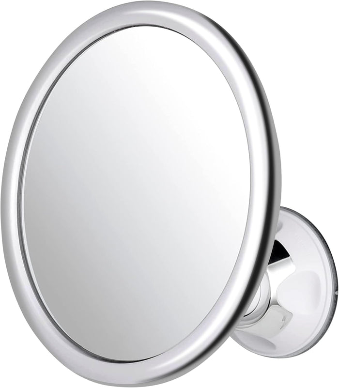 Round Fogless Shower Mirror with Suction Mount (Chrome) - MVCF67CH1X - 36 Units Per Carton