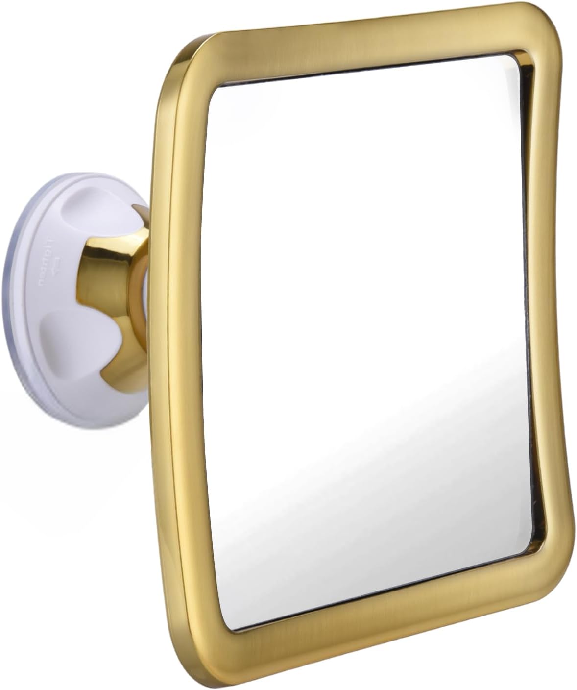 Fogless Shower Mirror with Suction Mount (Gold) - MVSF63GG1X - 36 Units Per Carton