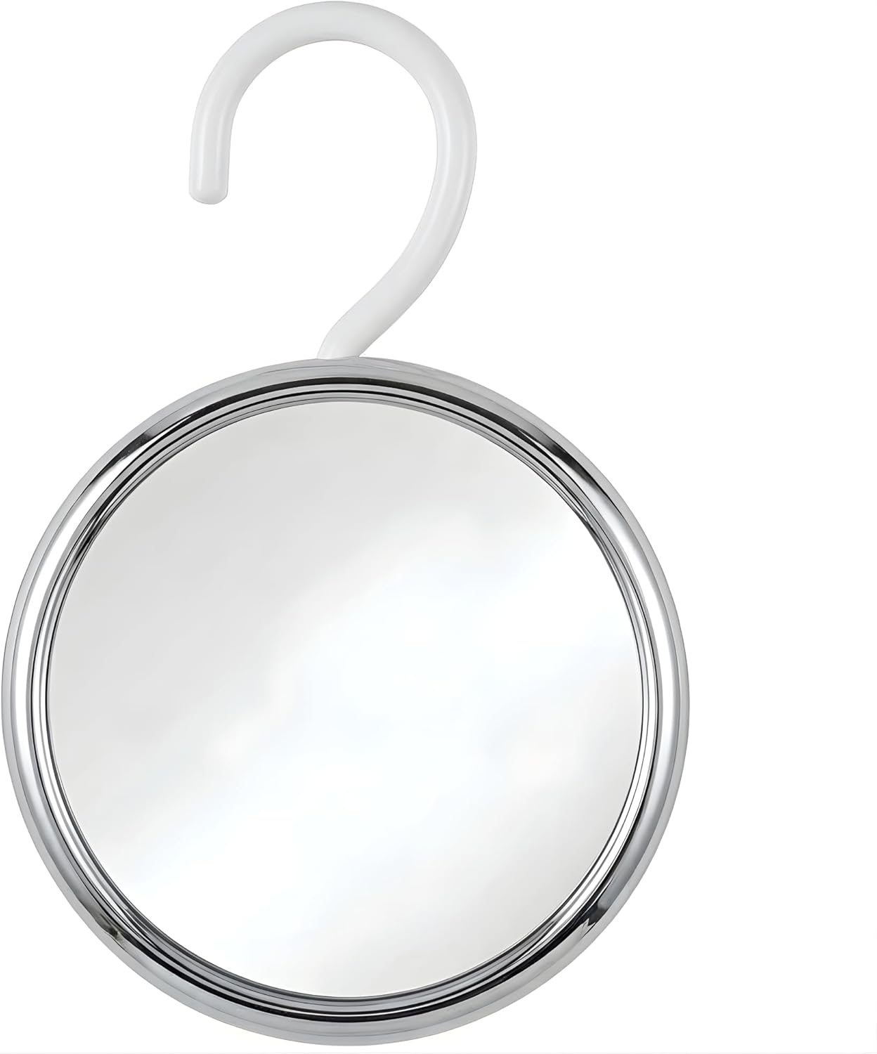 Round Hangable Fogless Shower Mirror (Chrome)