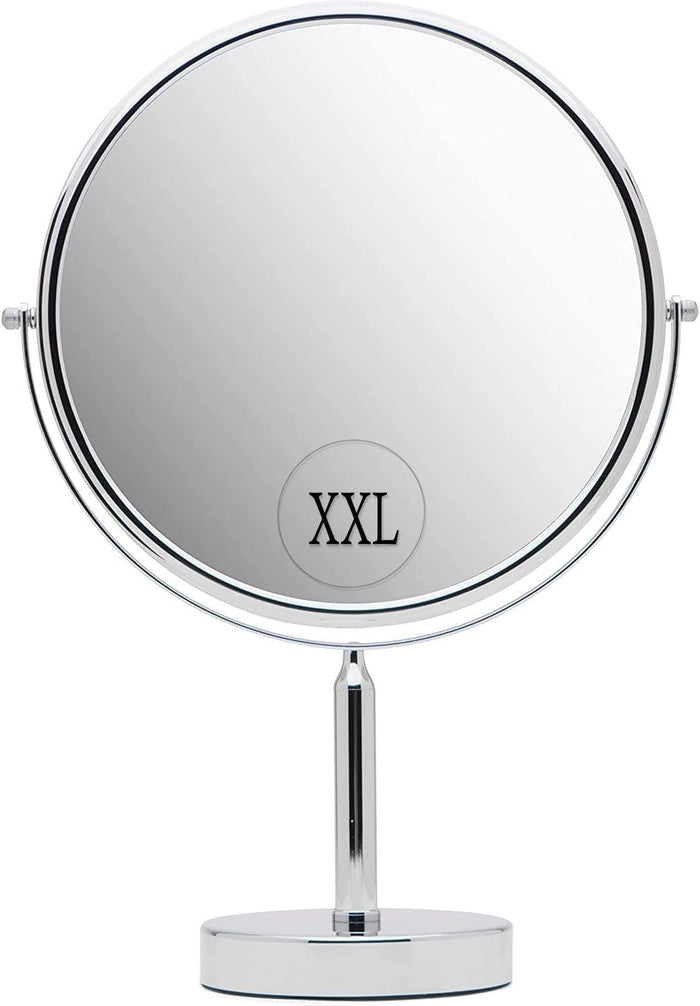 XXLarge Oversized 11-Inch Tabletop Makeup Mirror (Chrome) - MVT11A3X - 6 Units Per Carton
