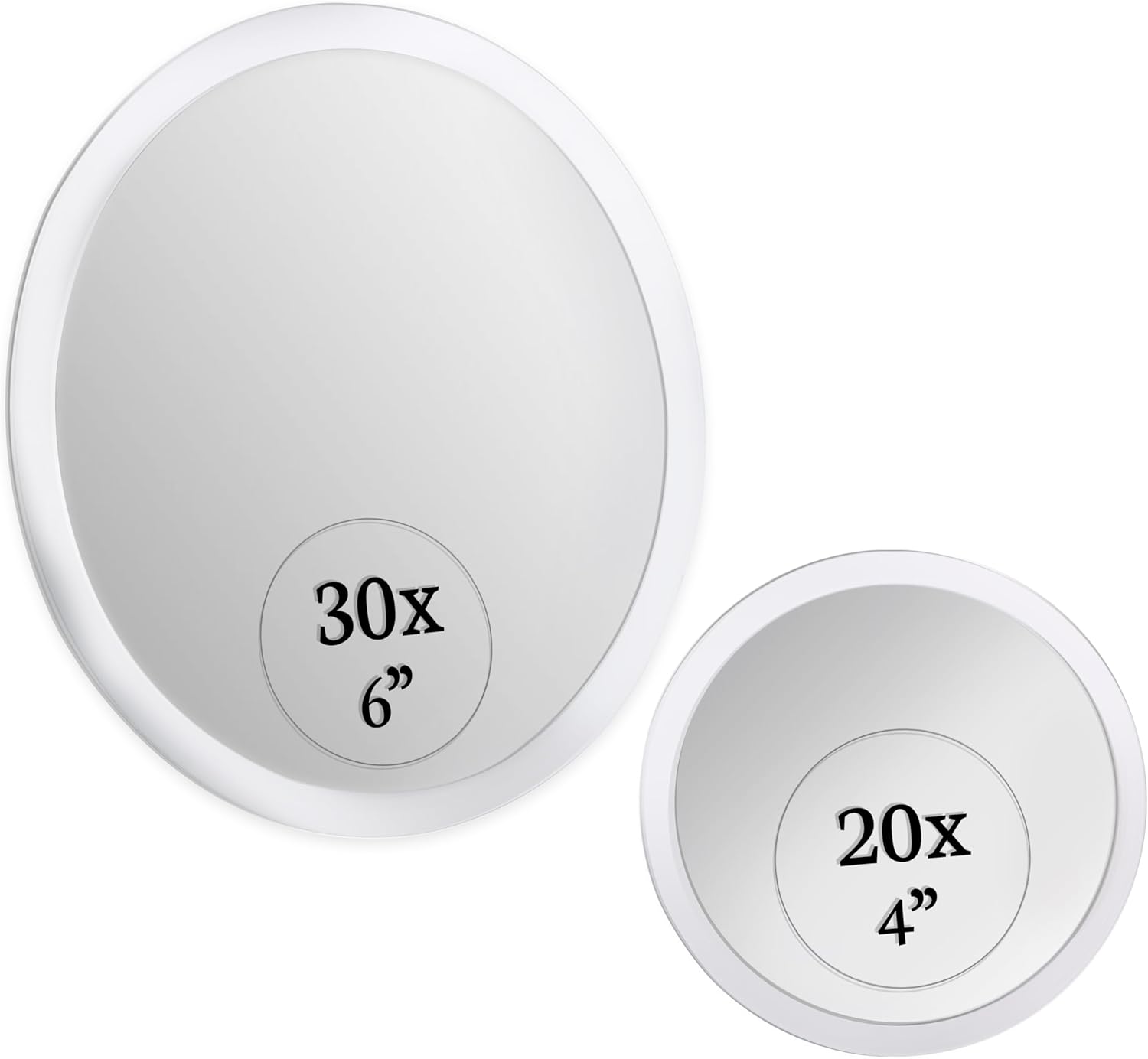 20X & 30X Magnifying Makeup Mirror Set