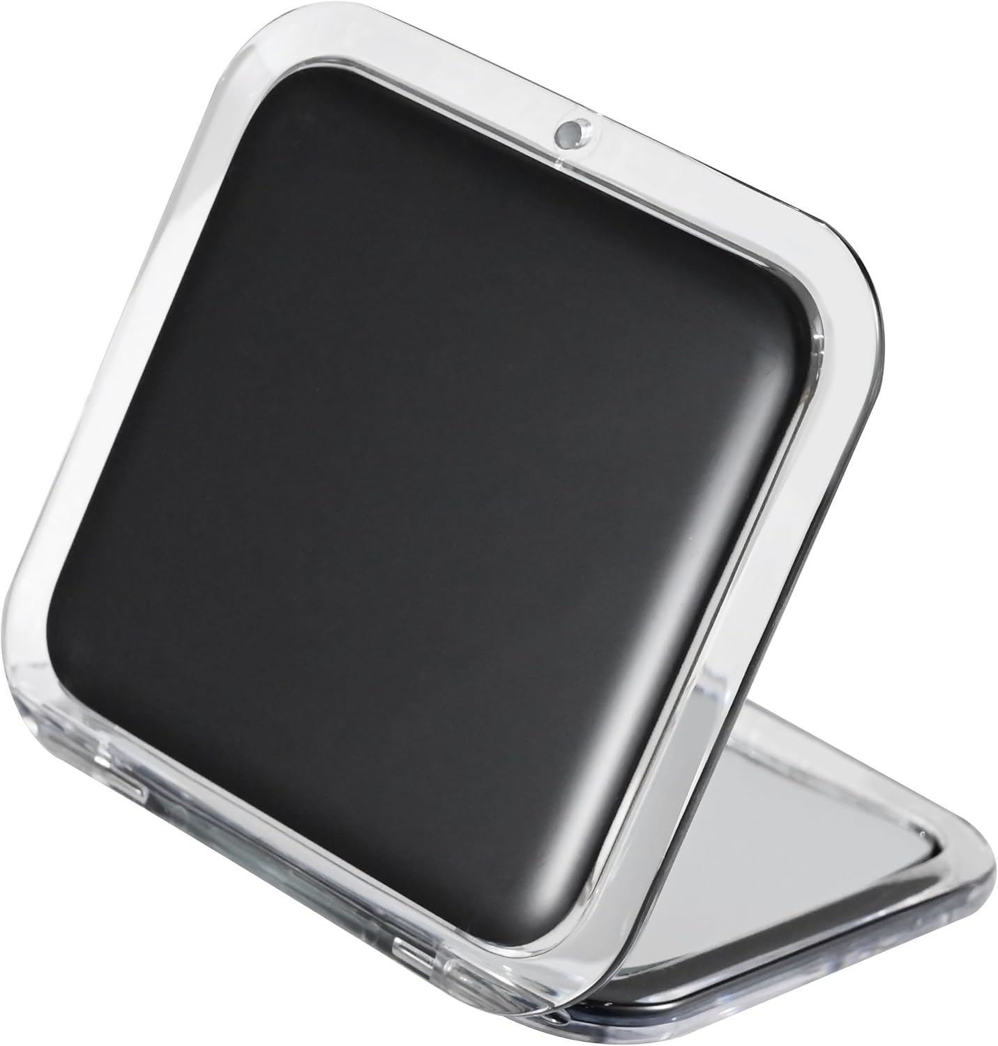 30X Square Magnifying Compact Mirror (Black)