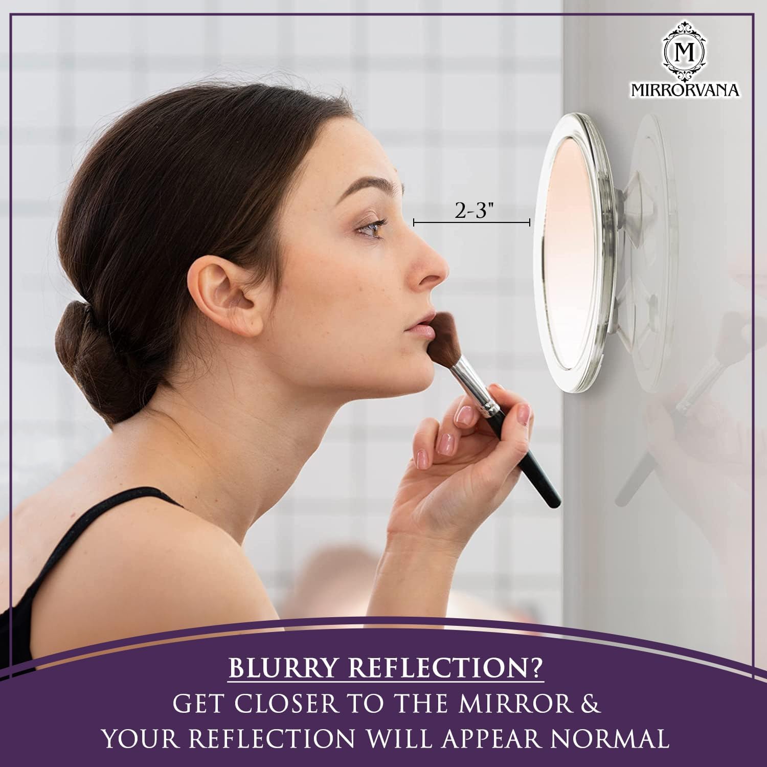 20X & 30X Magnifying Makeup Mirror Set