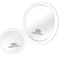 10X & 20X Magnifying Makeup Mirror Set