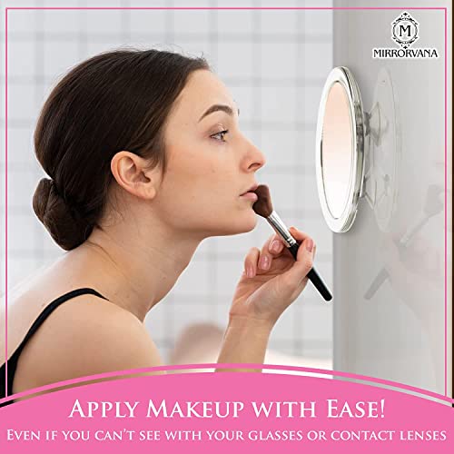 10X & 20X Magnifying Makeup Mirror Set
