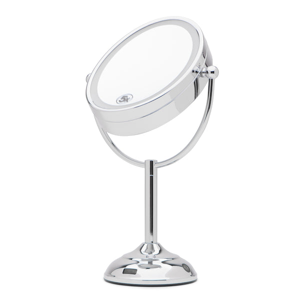 Mirrorvana Oval Sensor Mirror | Motion Sensor-Activated LED Lighted Va ...