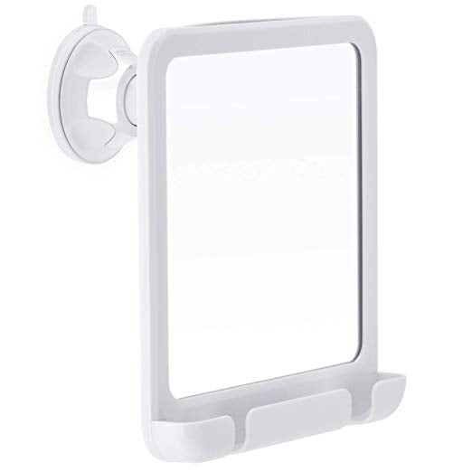 TOUCHBeauty Shower Mirrors for Men, 3X Magnification Shaving Mirror with  Razor Holder, Bathroom Accessories for Men & Women 11 Size Version2.0