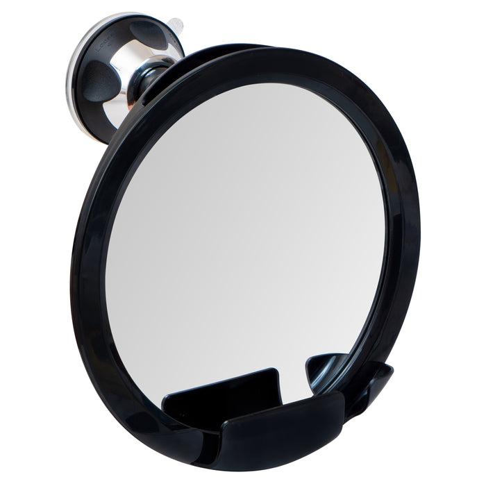 MIRRORVANA Fogless Shower Mirror for Shaving with Razor Holder, Upgraded Suction, Anti Fog Shatterproof Surface and 360° Swivel, 8-Inch