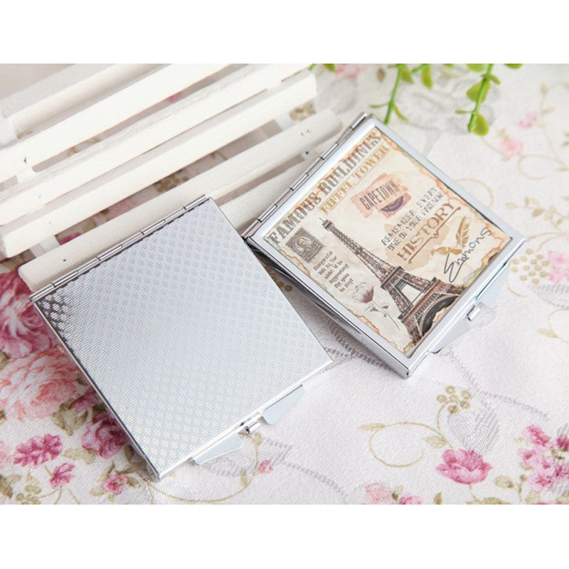 Generic Compact Square Makeup Mirror (RANDOM DESIGN & SHIPS FROM CHINA), 1 Piece