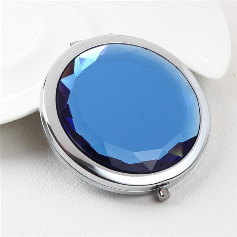 Generic Dual Sided Compact Pocket Mirror (RANDOM DESIGN & SHIPS FROM CHINA), 1 Piece